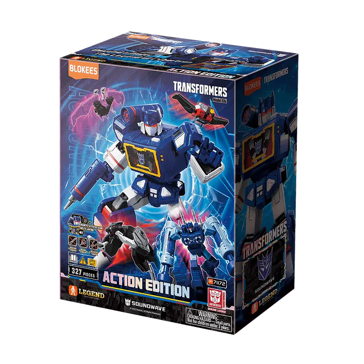 Blokees Soundwave Action Edition 1