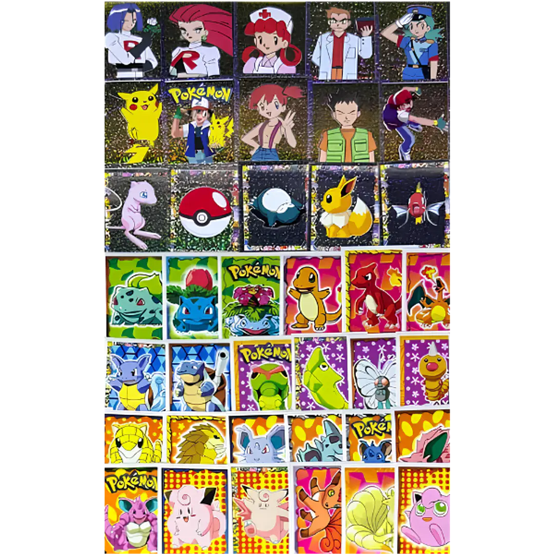 Pokemon Serie 1 Kanto Album Completo a Pegar Reedicion 2