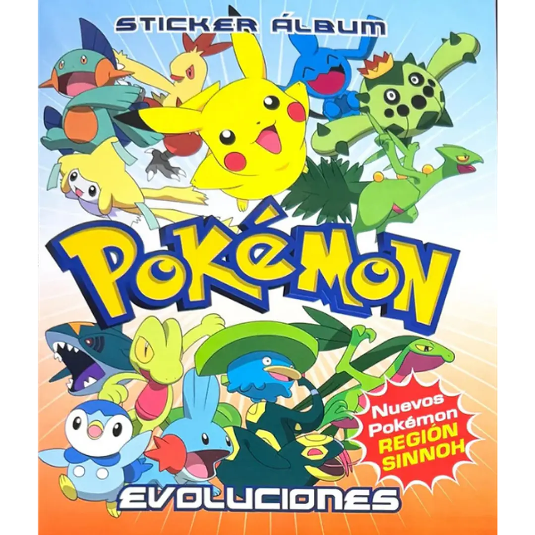 Pokemon Evoluciones Completo a Pegar 1