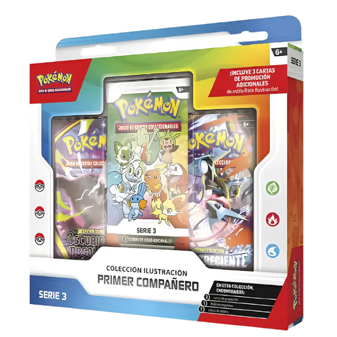 Pokemon TCG | Primer Compañero Coleccion Ilustracion Series 3 Español 1
