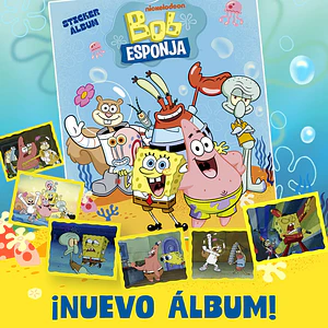 Album Tapa Blanda Bob Esponja