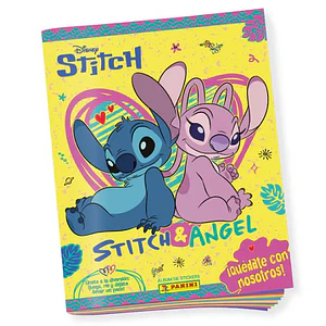 Album Tapa Blanda Stitch & Angel Quedate con Nosotros