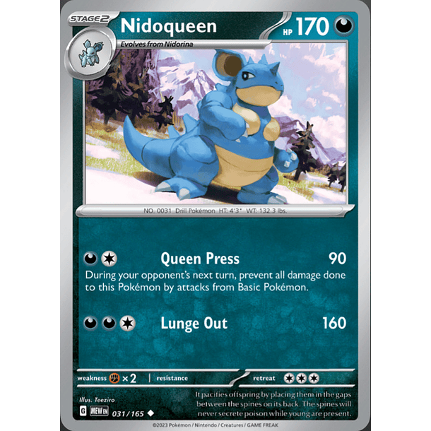 Nidoqueen [031/165]