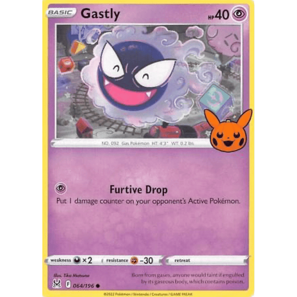 Gastly (TRICK OR TRADE) [064/196]