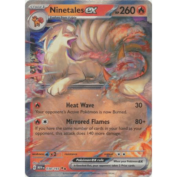 Ninetales EX [038/165]