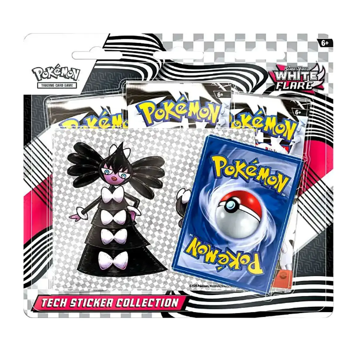 Tech Sticker Collection White Flare