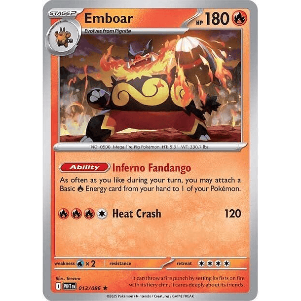 Emboar (HOLO) [013/086]