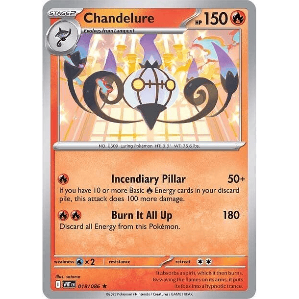 Chandelure (HOLO) [018/086]