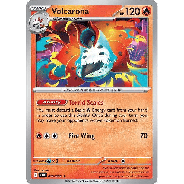 Volcarona (HOLO) [016/086]