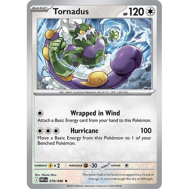 Tornadus (HOLO) [078/086]