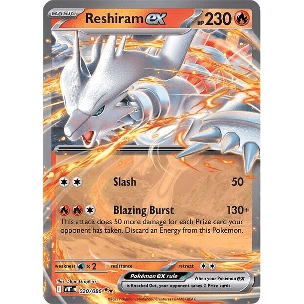 Reshiram ex [020/086]