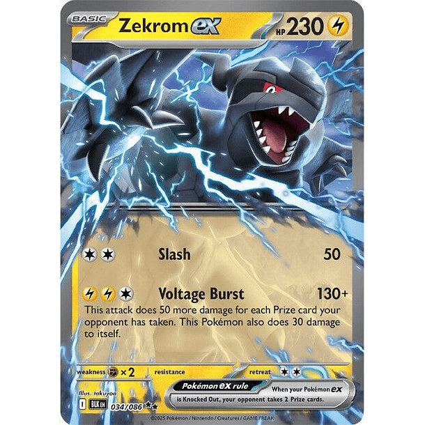 Zekrom ex [034/086]