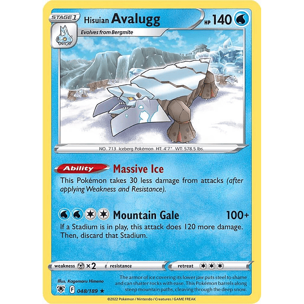 Hisuian Avalugg [048/189]