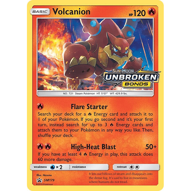 Volcanion [SM179] (STAFF - PRE RELEASE)