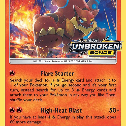 Volcanion [SM179] (STAFF - PRE RELEASE)