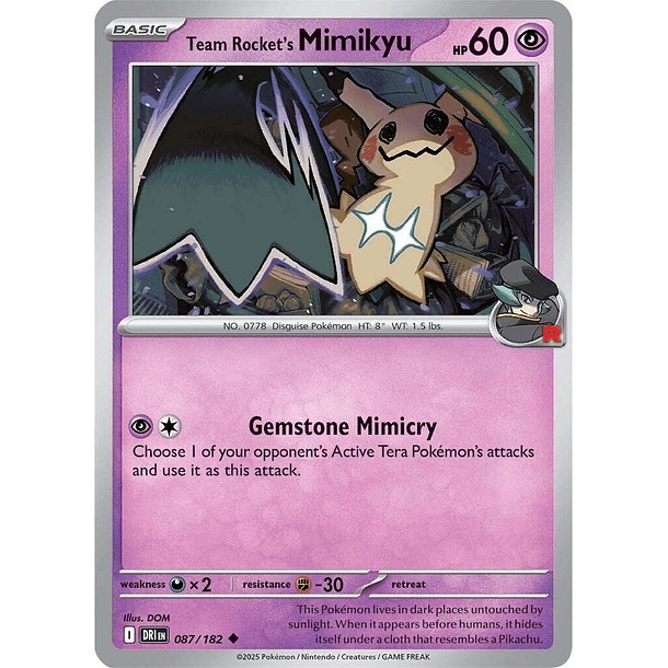 Team Rocket's Mimikyu [087/182]