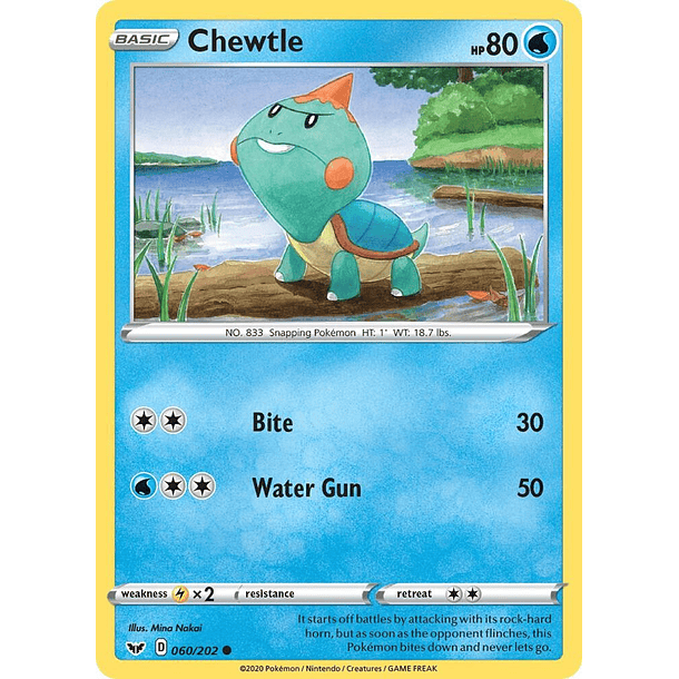 Chewtle [060/202]
