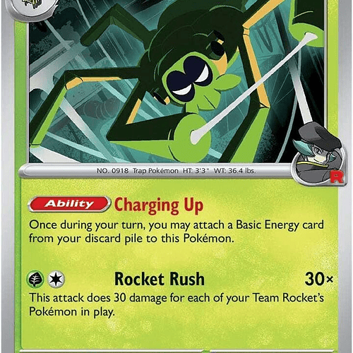 Team Rocket's Spidops (HOLO) [020/182]