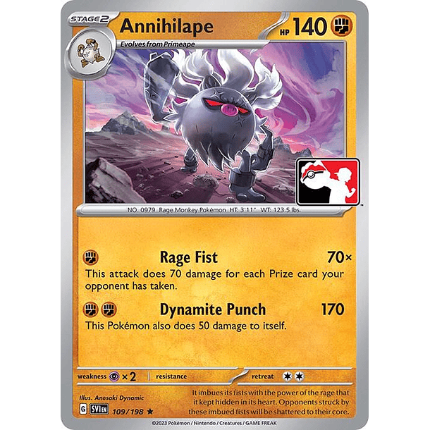Annihilape(PLAY! POKEMON) [109/198]