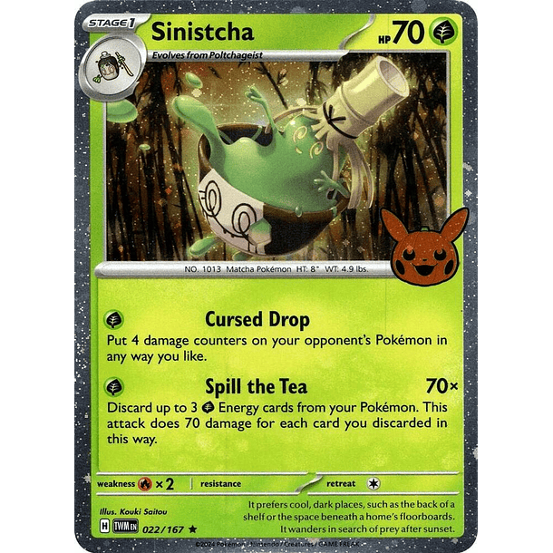 Sinistcha (Cosmos Holo) (Trick or Trade) [022/167]