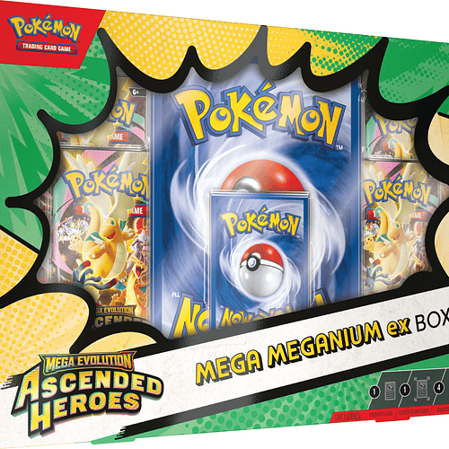 PREVENTA MEGA EX BOX ASCENDED HEROES 