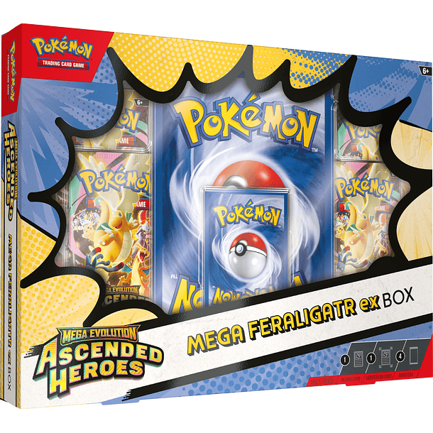 PREVENTA MEGA EX BOX ASCENDED HEROES  3