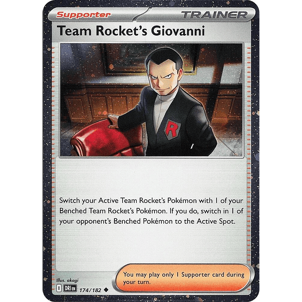 Team Rocket's Giovanni (Cosmos Holo) [174/182]