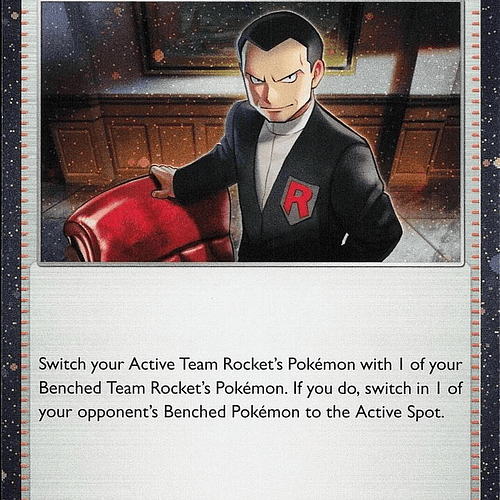 Team Rocket's Giovanni (Cosmos Holo) [174/182]