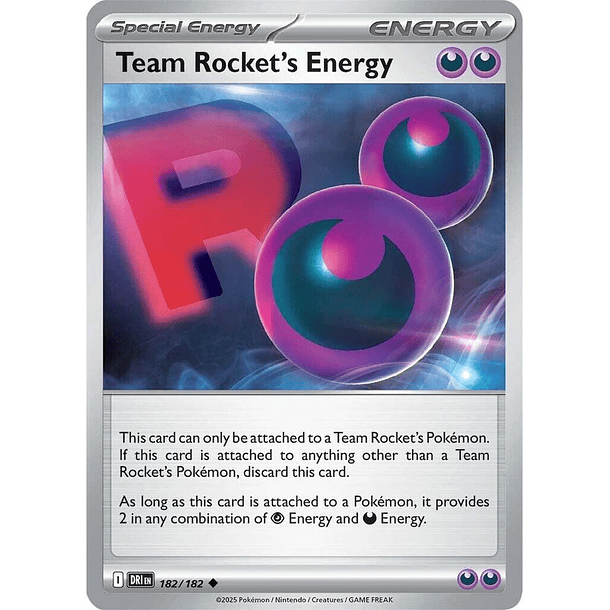 Team Rocket's Energy [182/182]
