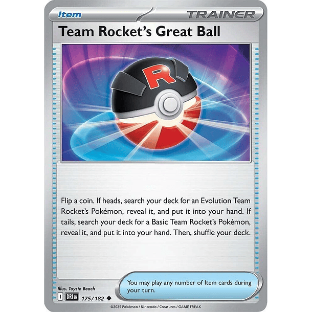 Team Rocket's Great Ball [175/182]