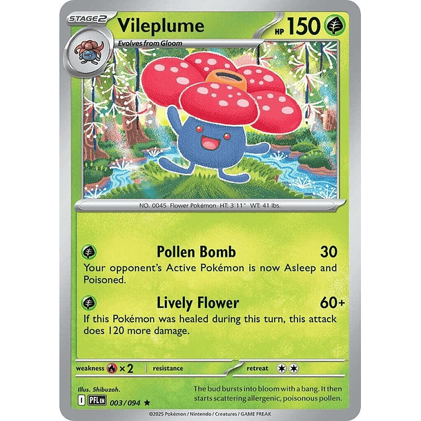 Vileplume (HOLO) [003/094]