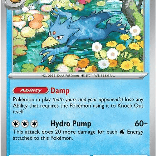 Golduck (COSMOS HOLO) [MEP-008]
