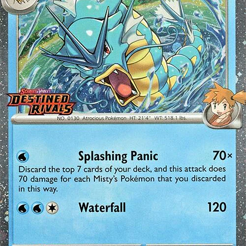 Misty's Gyarados (Destined Rivals Stamp) [049/182]