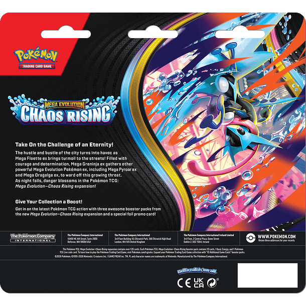 PREVENTA 3-PACK BLISTER CHAOS RISING 2