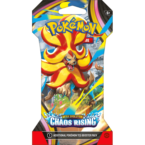 PREVENTA SLEEVED BOOSTER CHAOS RISING 4