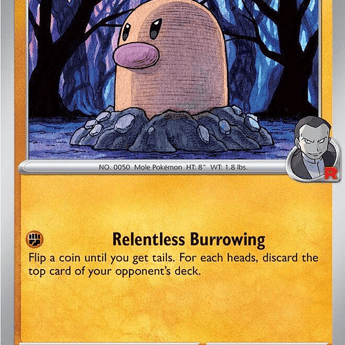 Team Rocket's Diglett (100/217)