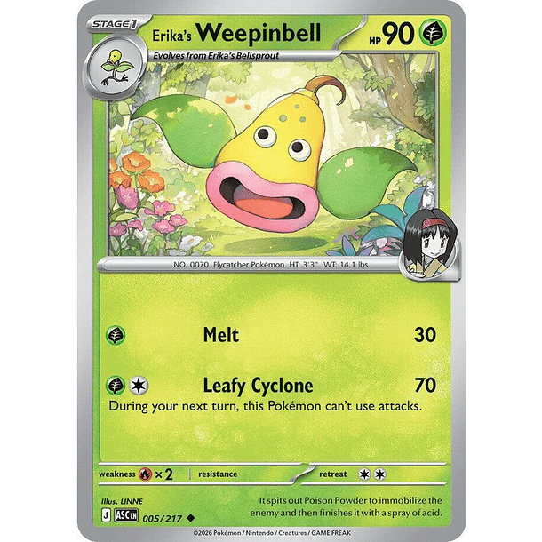 Erika's Weepinbell (005/217)