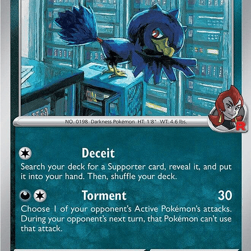 Team Rocket's Murkrow (126/217)