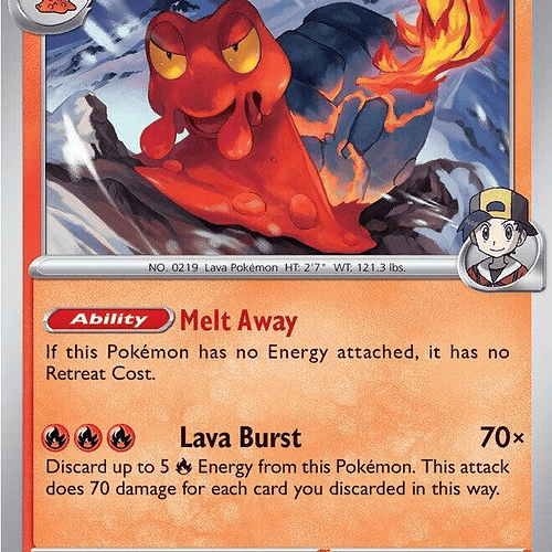 Ethan's Magcargo (HOLO) [024/217]