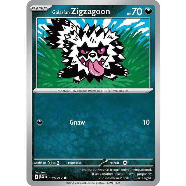 Galarian Zigzagoon (130/217)
