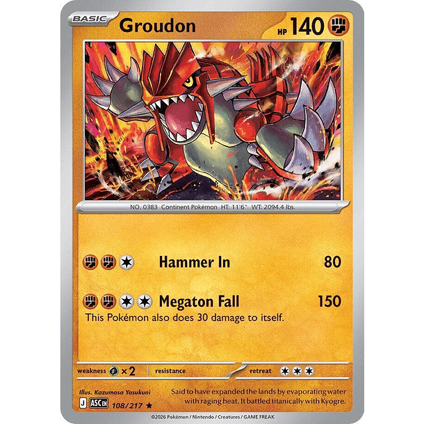 Groudon (108/217)