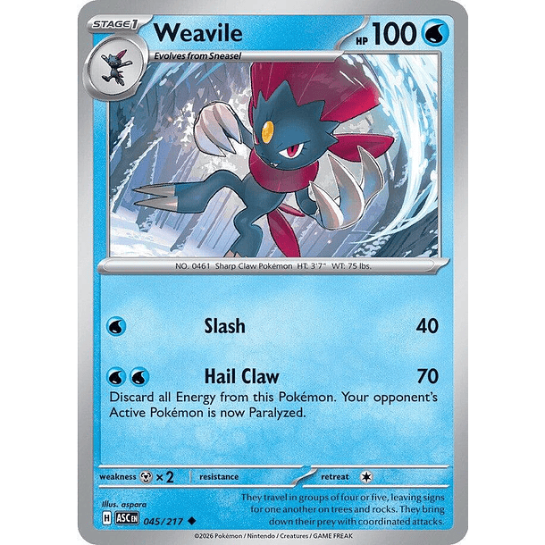 Weavile [045/217]