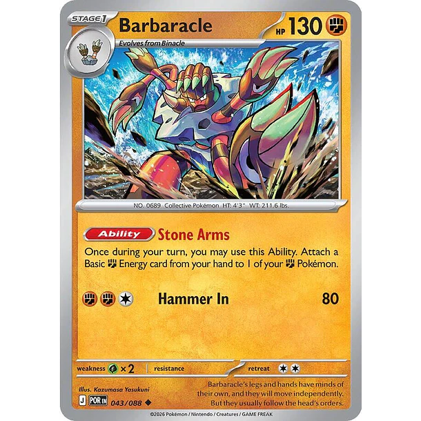 Barbaracle [043/088]