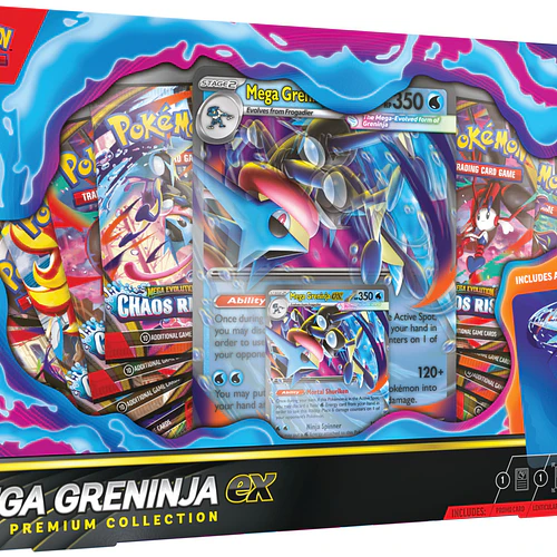 PREVENTA MEGA GRENINJA EX PREMIUM COLLECTION 
