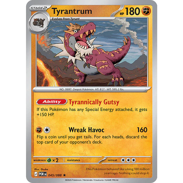 Tyrantrum (HOLO) [045/088]