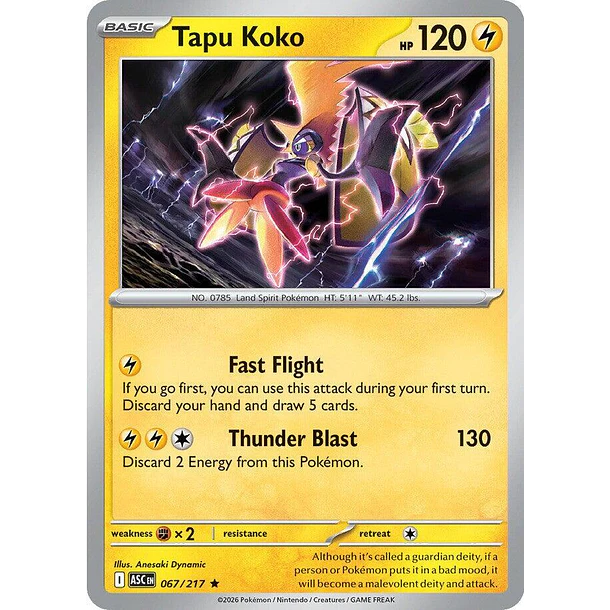 Tapu Koko (HOLO) [067/217]