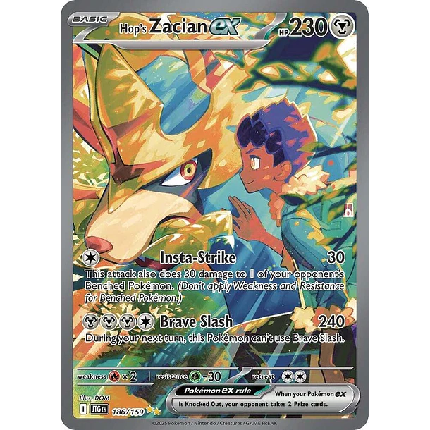 Hop's Zacian ex [186/159]