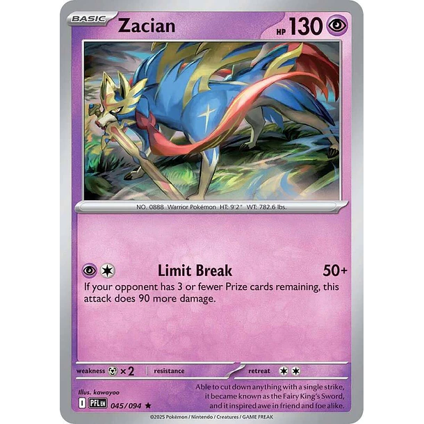 Zacian (HOLO) [045/094]