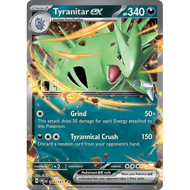 Tyranitar ex [064/131]