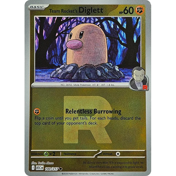 Team Rocket's Diglett (Team Rocket) [100/217]